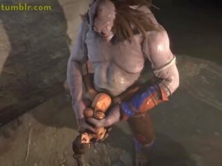 Short 3D Monster xxx clip Compilation