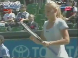 Jelena dokic おっと！ downblouse すてきな