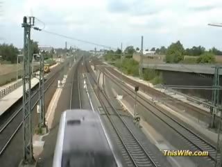 Train Fucking With Nasty Wife