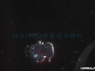 Unreal 性別 夾 - hairdresser