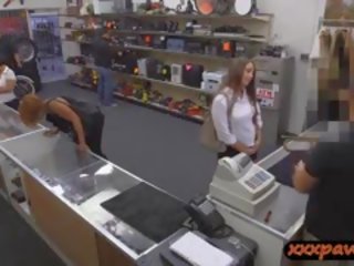 Amateur Hottie Pounded In The Pawnshop To Earn Extra Cash