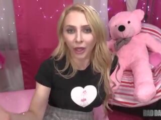 Baddaddypov - lasziv blond schönheit alix lynx liebt bis mov ab sie überlegen körper bis schritt papa