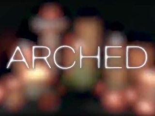 ARCHED -Katie Kush & Laz Fyre Flexible Oiled sex movie