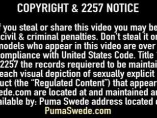 Dom Smoker Puma Swede Pussy Fucks oversexed adult video Slave Claudia Valentine&excl;