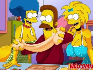 Flandis qirje the simptoons hotties&excl; pepperoni pizza&excl; the simptoons