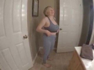 Big tits exceptional ass sporty GILF