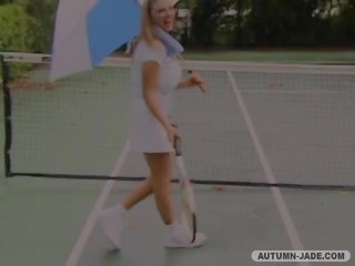 Autumn tennis