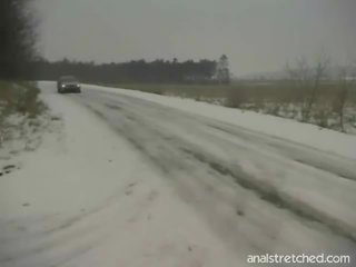 Weihnachten hitch hiker