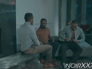 Trois noir mecs cul baise et sucer quéquette