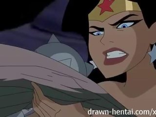 Justice league hentai - dy chicks për batman putz