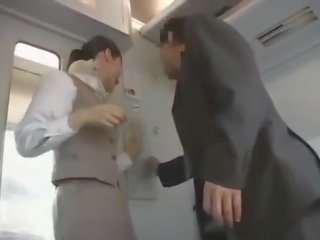 Japonské vlak attendant cfnm rana práce dandy 140