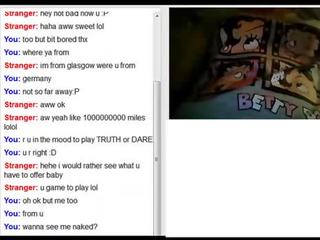 Different films from omegle with shots of differen