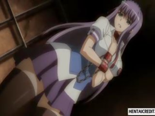 Caught And Tied Up Hentai daughter Gets Fondled