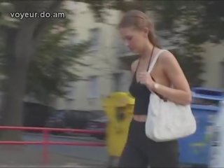 Sharking Innocent young woman In Public Unseen mov