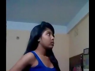 Bengali school girl fingering pusy and pressing boobs