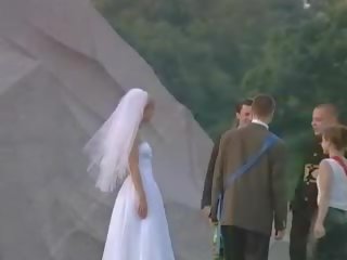 Sweet Bride Gives her Man A Blowjob Before The Wedding