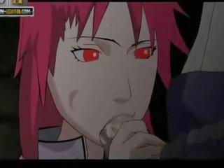 Naruto porno karin datang sasuke cums