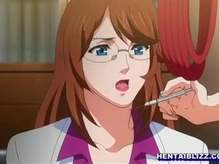 Pangawulan hentai with bigboobed gets inserting speculum into her burungpun