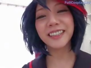 Ryuko matoi fra drepe la drepe cosplay porno blowjob