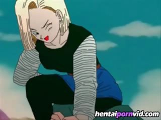 Δράκων μπάλα z hentai_ android 18 και trunks