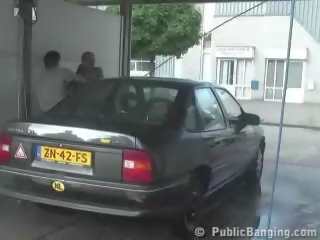 Auto wäsche dreier