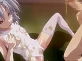 Crazy Anime femme fatale Rubbing Hard dick